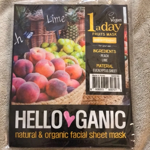 Vegan 1 a day Fruit Mask set - Picture 1 of 6